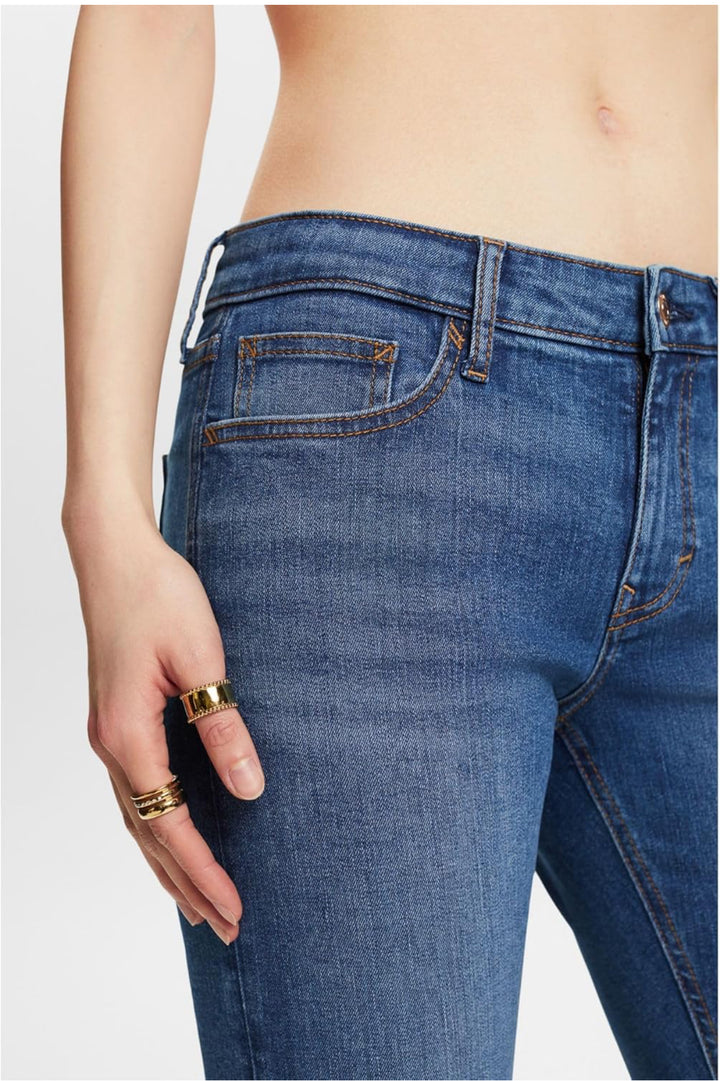 Esprit jeans i mörkblå denim