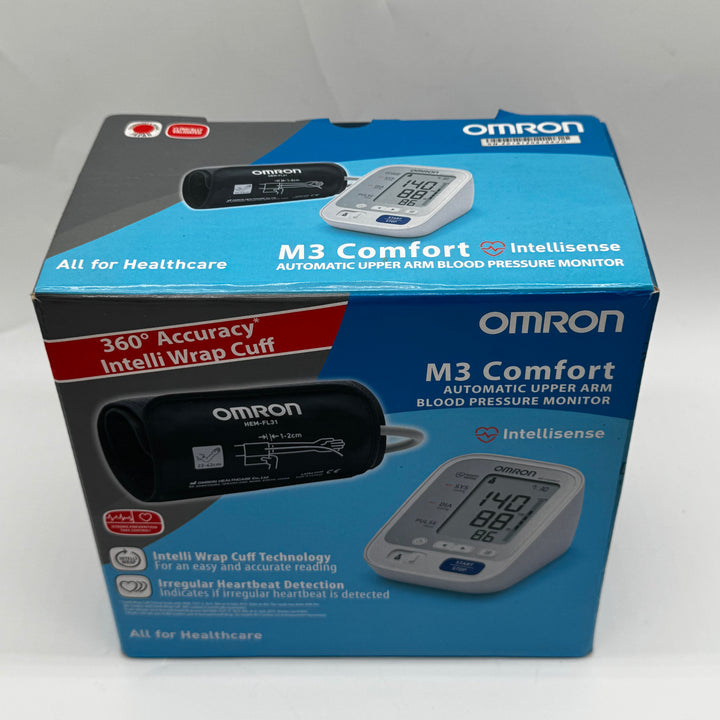 Omron M3 Comfort Blodtrycksmätare med Intelli Wrap Manschett