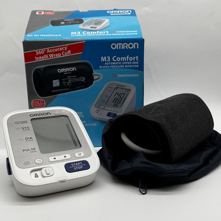 Omron M3 Comfort Blodtrycksmätare med Intelli Wrap Manschett