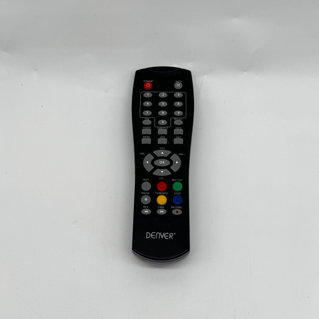 Denver svart fjärrkontroll
