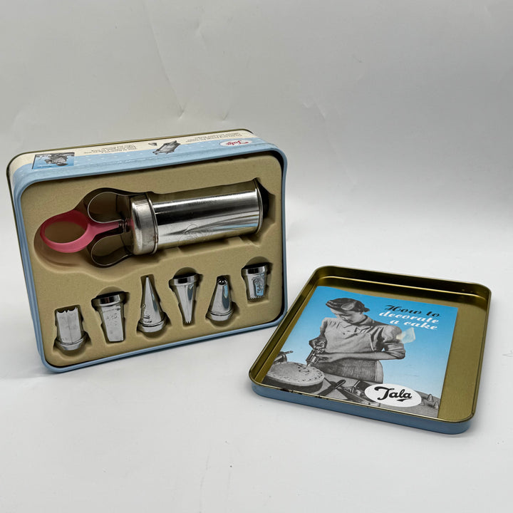 Tala Icing Spritsset Vintage i Bleklåda
