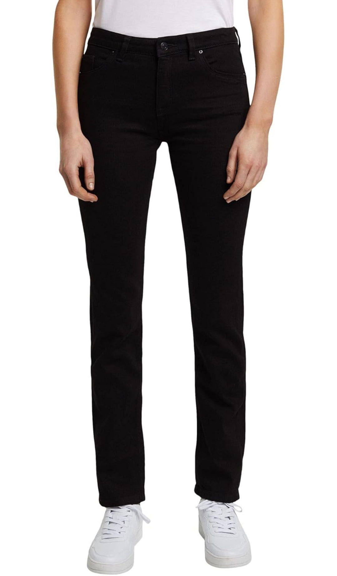 Svarta klassiska jeans i slim fit