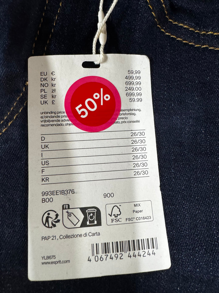 Esprit mörkblå slim fit jeans