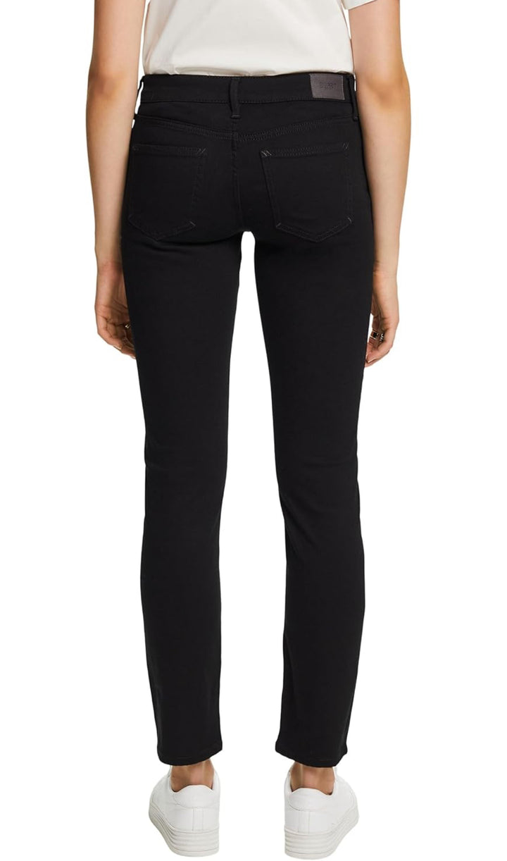 Svarta Stretchjeans i Slim Fit Modell