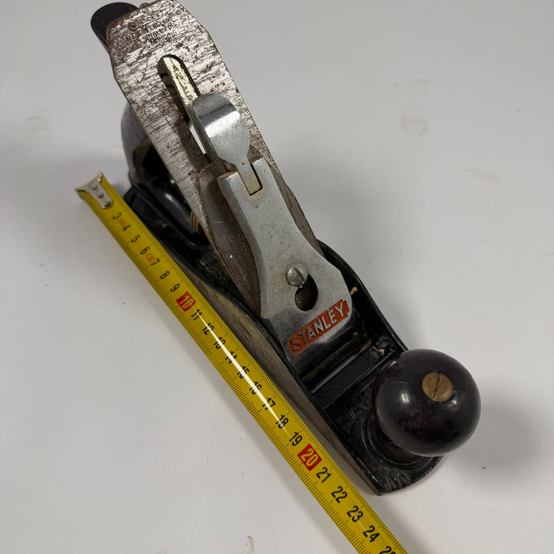 Retro Stanley handhyvel i metall vintage