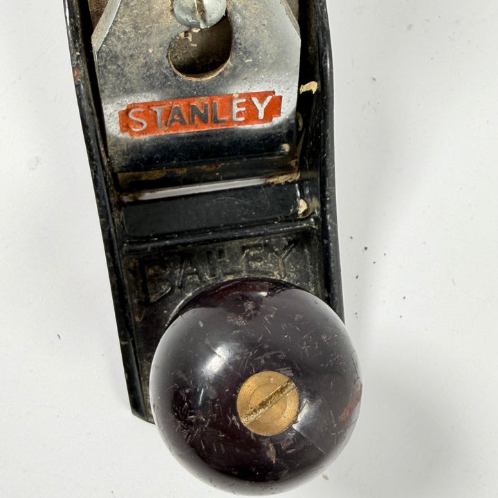 Retro Stanley handhyvel i metall vintage