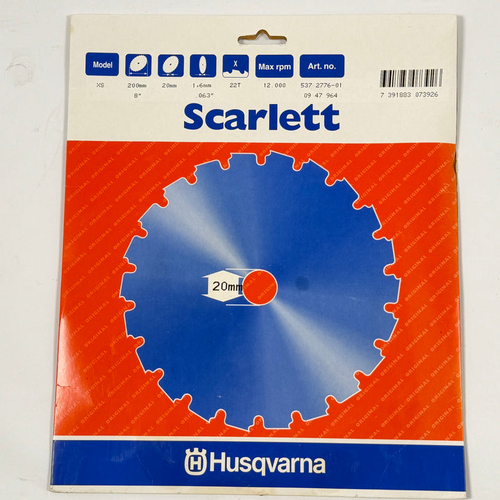 Husqvarna Scarlett röjsågsklinga 200 mm stål