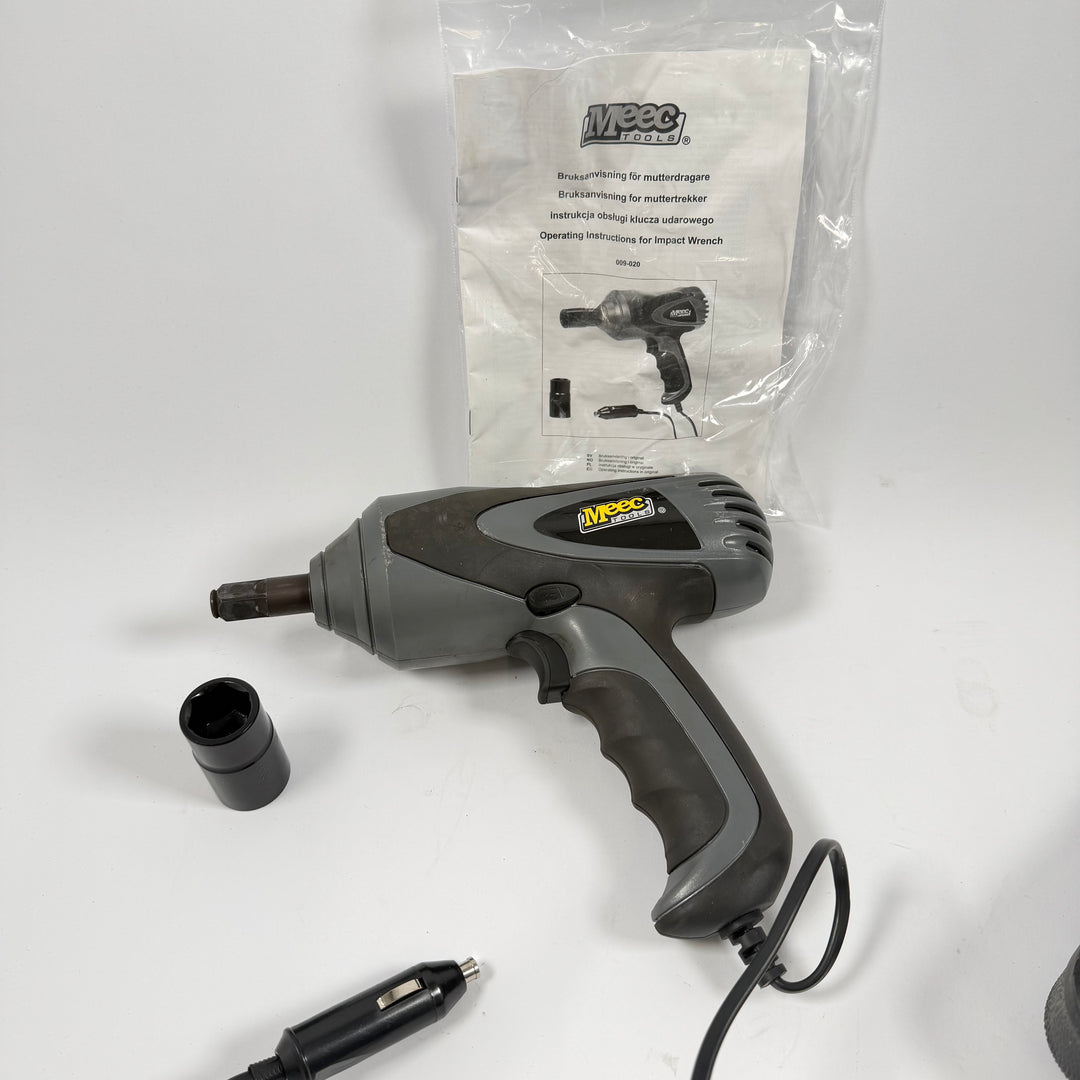 Elektrisk mutterdragare Meec Tools med fodral