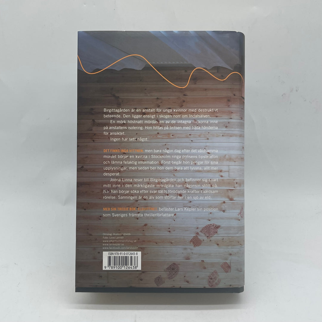 Spännande Kriminalroman Lars Kepler "Eldvittnet"