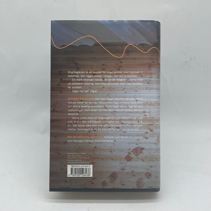 Spännande Kriminalroman Lars Kepler "Eldvittnet"