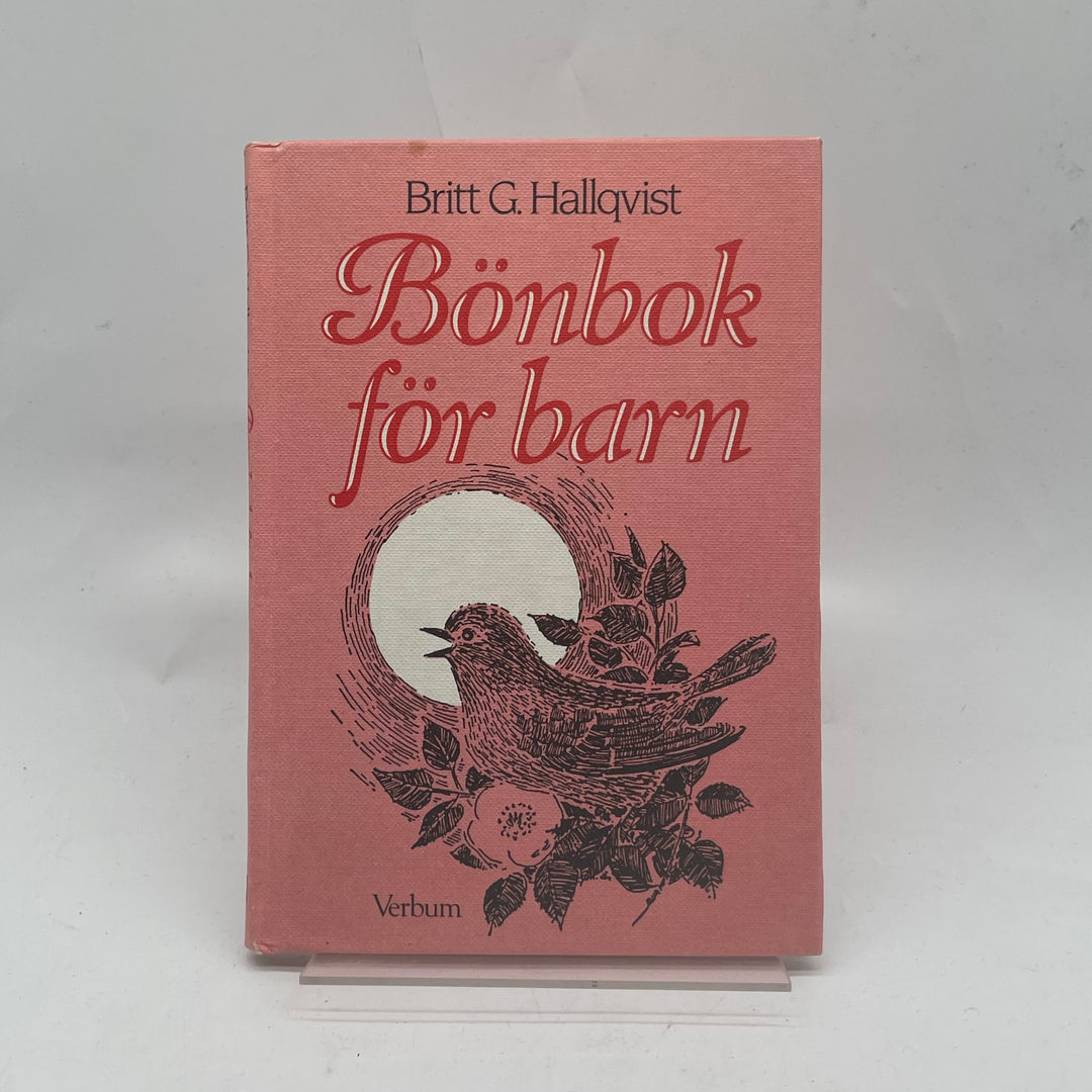 Retro Bönbok för Barn i Mycket Gott Skick