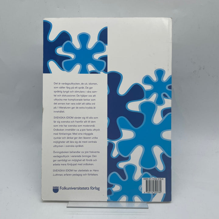 Svenska idiom övningsbok Hans Luthman
