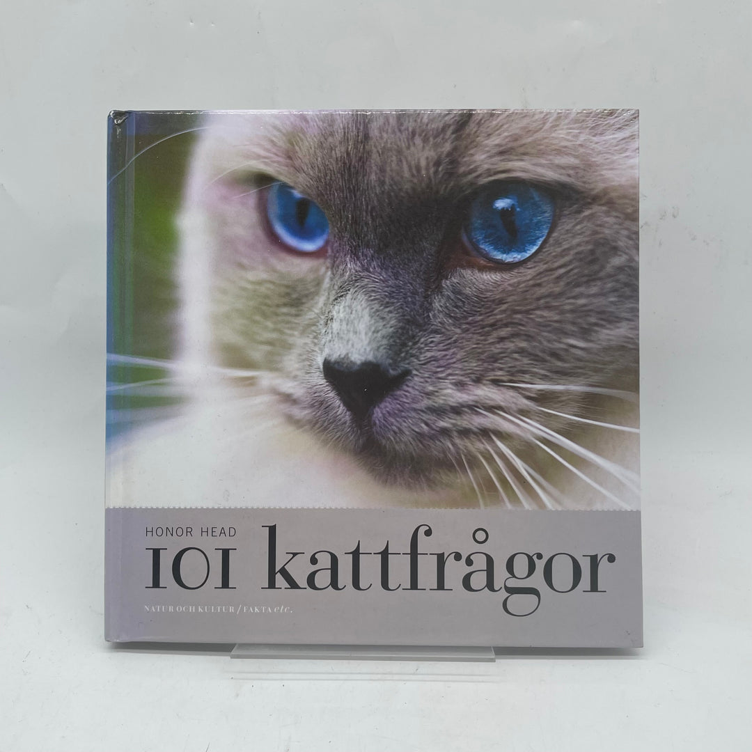 Bok "101 kattfrågor" för kattälskare i toppskick