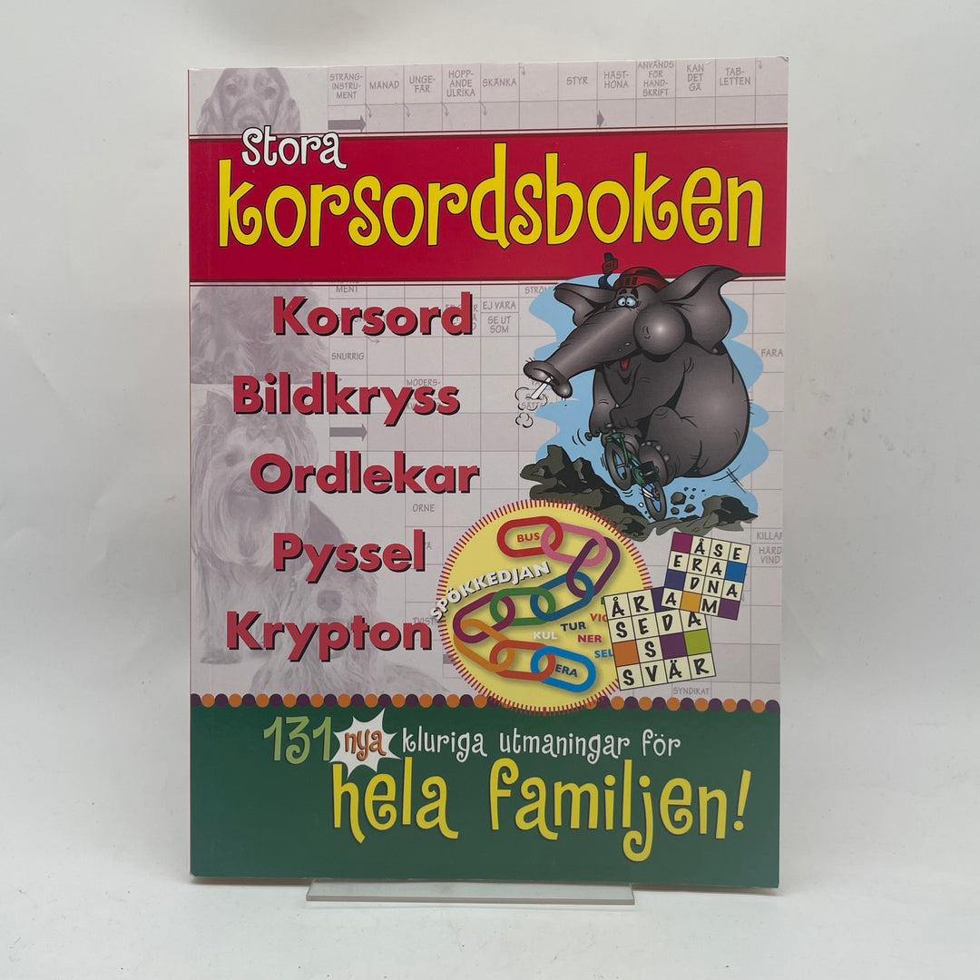 Stora korsordsboken från Tänkesport begagnad bok