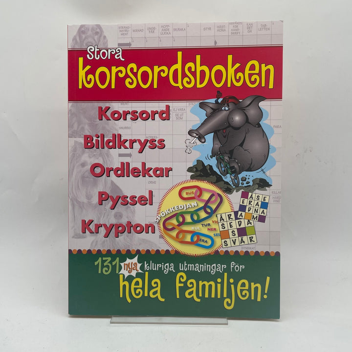 Stora korsordsboken från Tänkesport begagnad bok