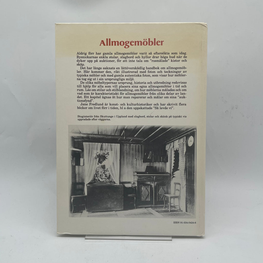 Allmogemöbler Bok av Jane Fredlund