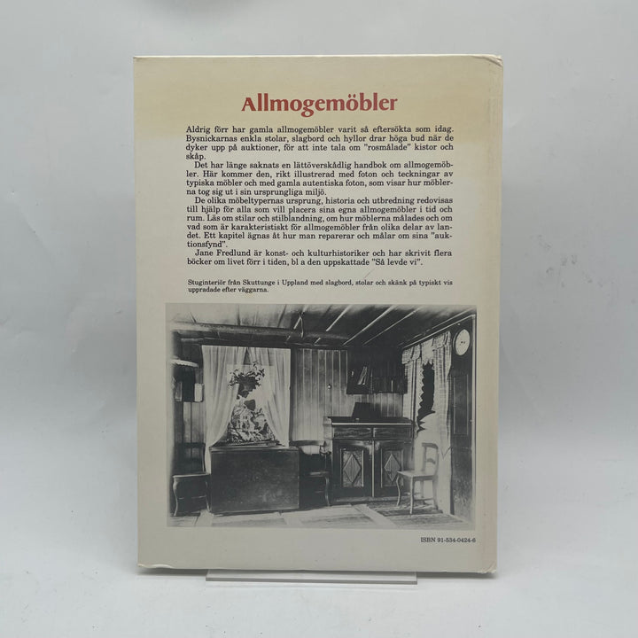 Allmogemöbler Bok av Jane Fredlund