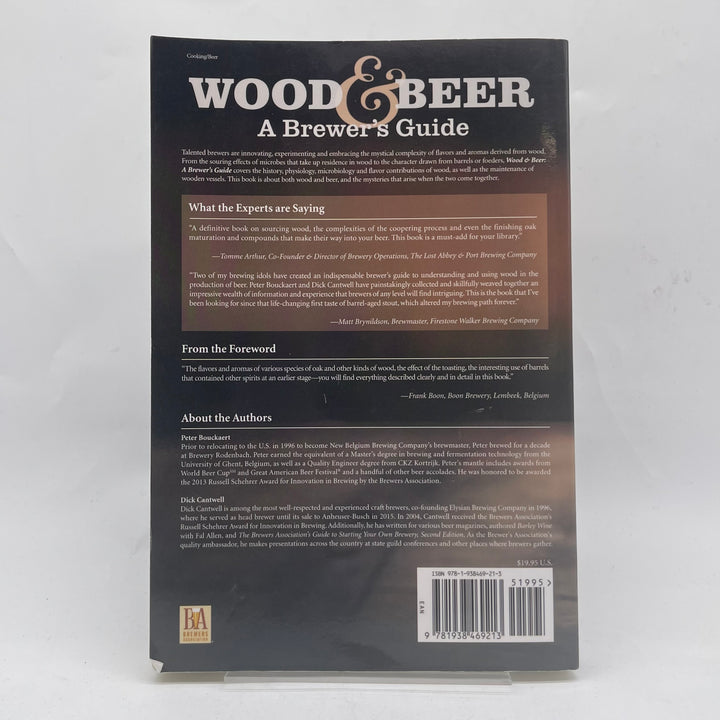 Bok om ölbryggning i trä, gott skick