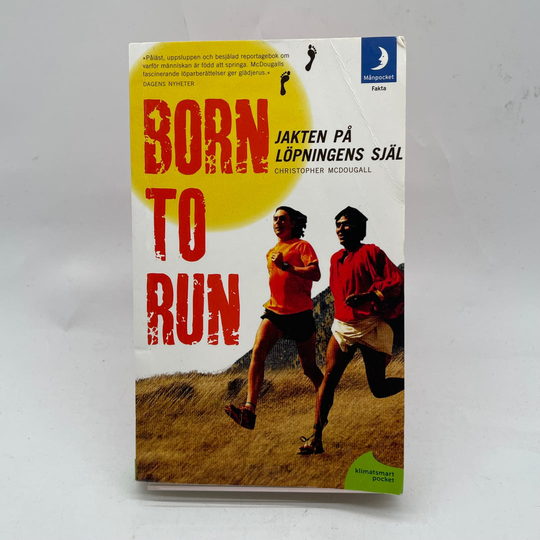 Motiverande löpningsbok Born to Run Månpocket