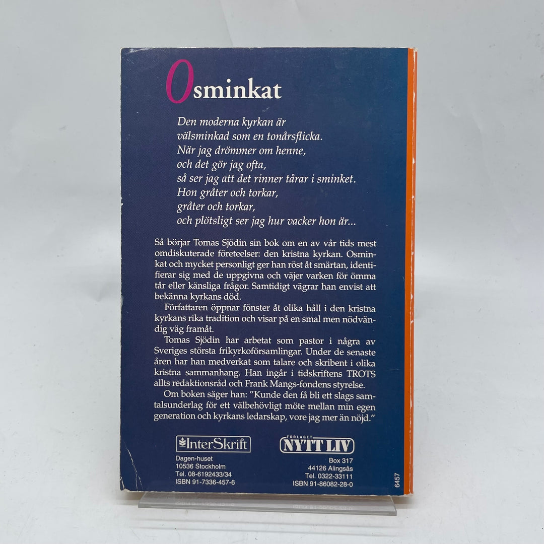 Osminkat bok av Tomas Sjödin begagnad