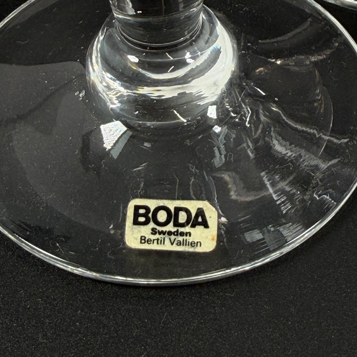 Boda champagneglas retro set om åtta