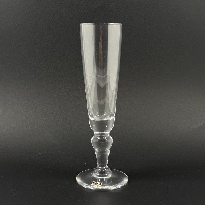 Boda champagneglas retro set om åtta