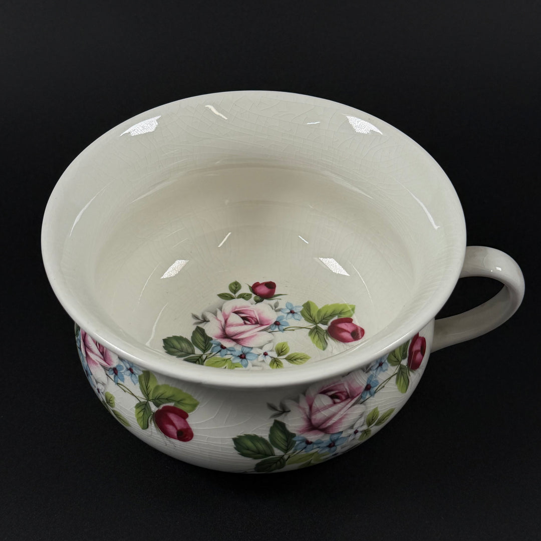 Vintage potta i porslin Portmeirion blommönster