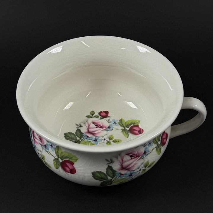 Vintage potta i porslin Portmeirion blommönster