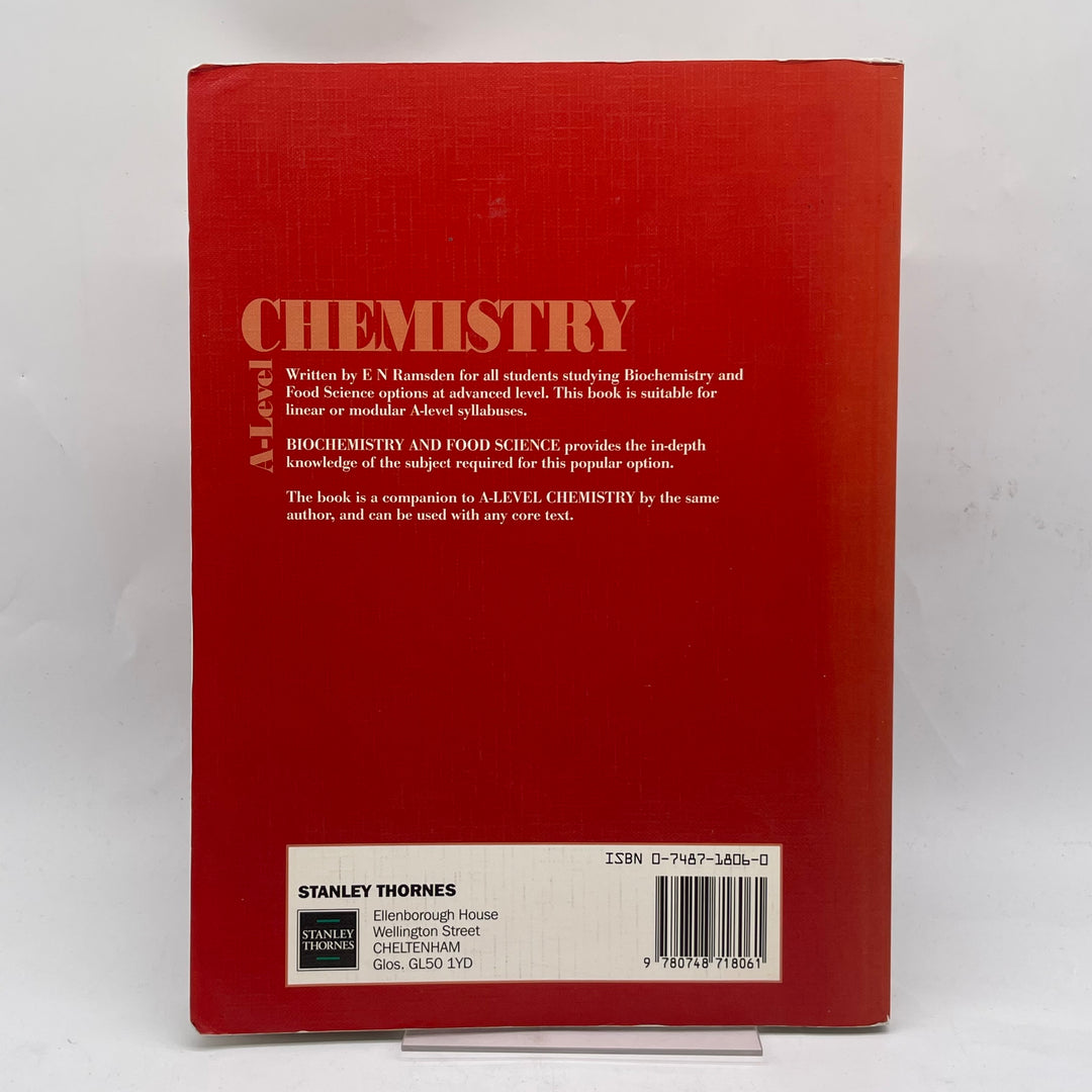 Biochemistry och Food Science bok Stanley Thornes