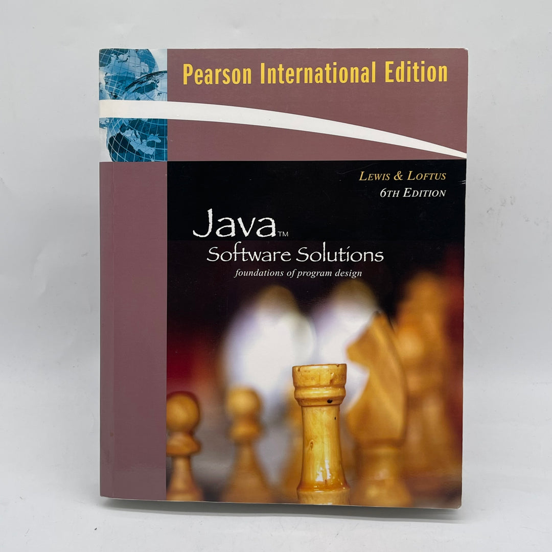 Java Software Solutions Bok Pearson Edition