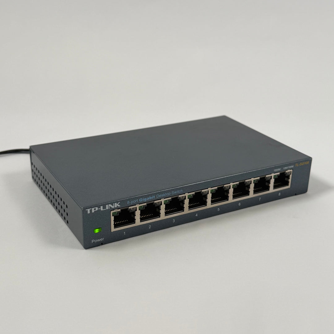 TP-Link Gigabit Switch 8-Portar Robust Modern