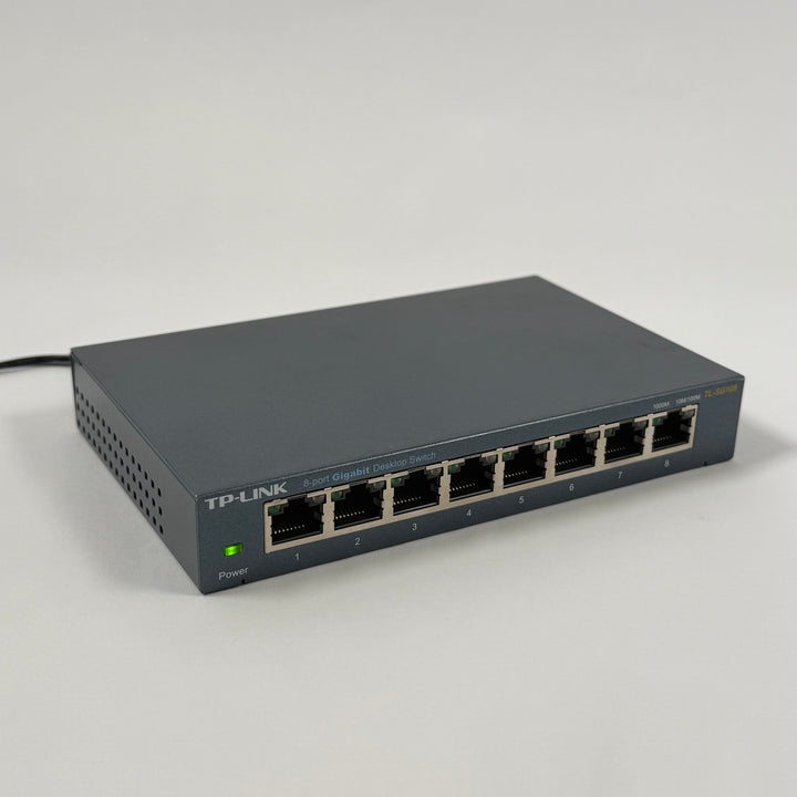 TP-Link Gigabit Switch 8-Portar Robust Modern