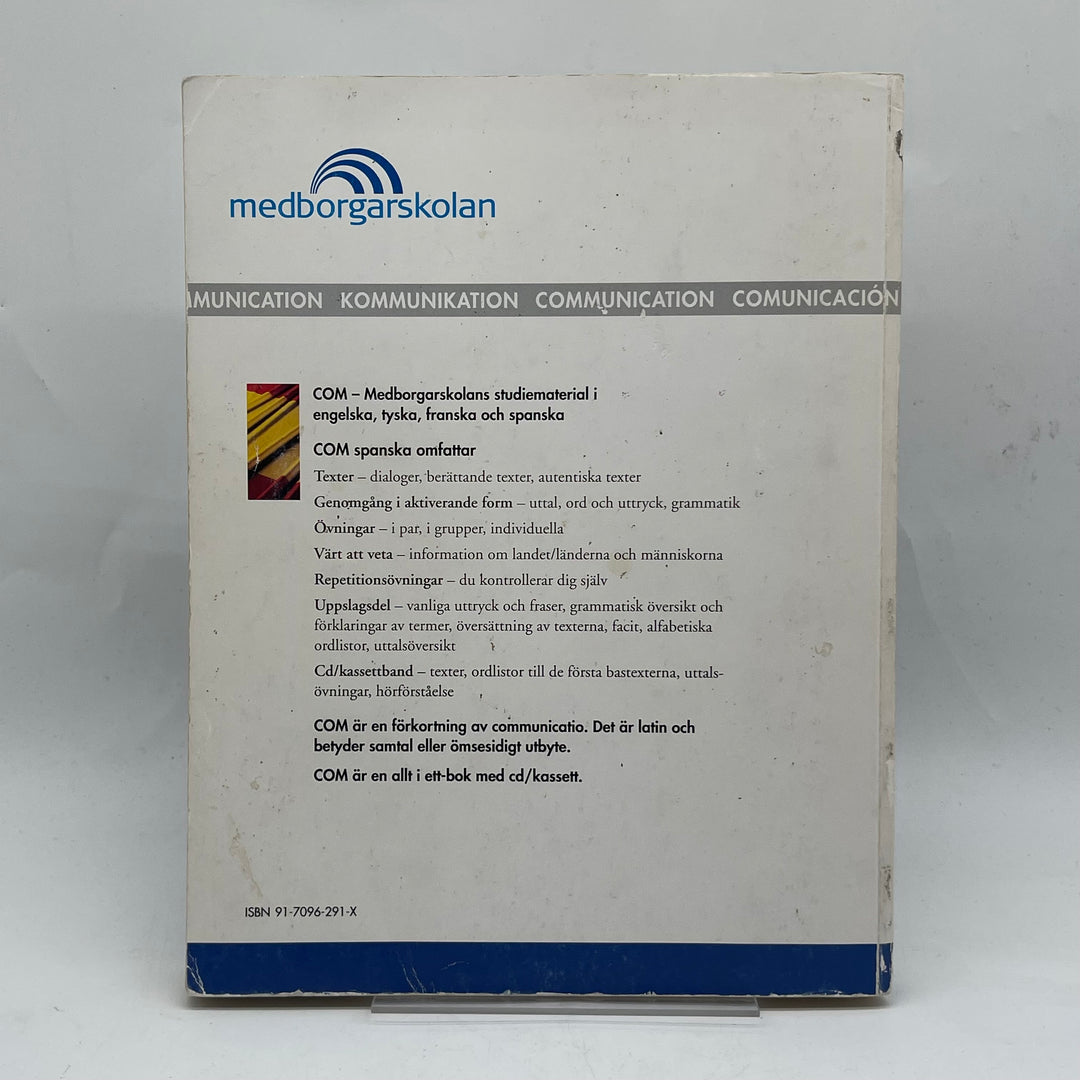 Spansk Lärobok av Medborgarskolan Begagnad