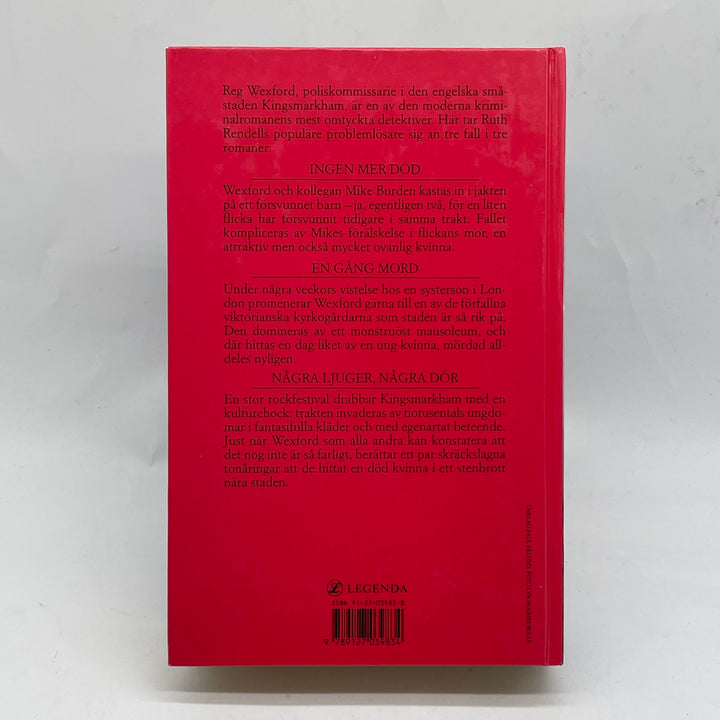 Ruth Rendell Bok Tre Wexford-Mysterier
