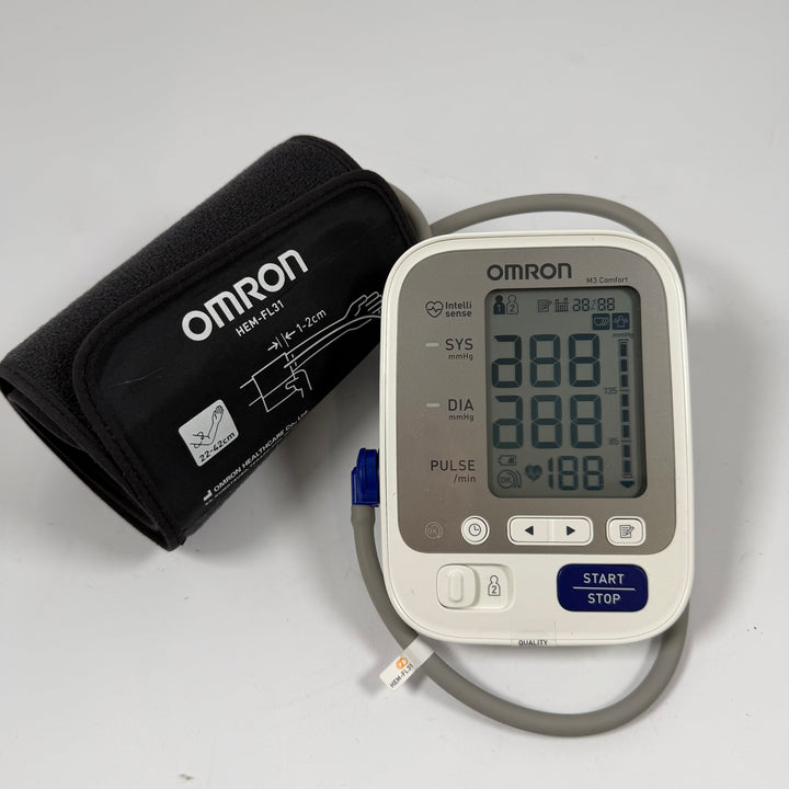 Omron M3 Comfort blodtrycksmätare överarm begagnad