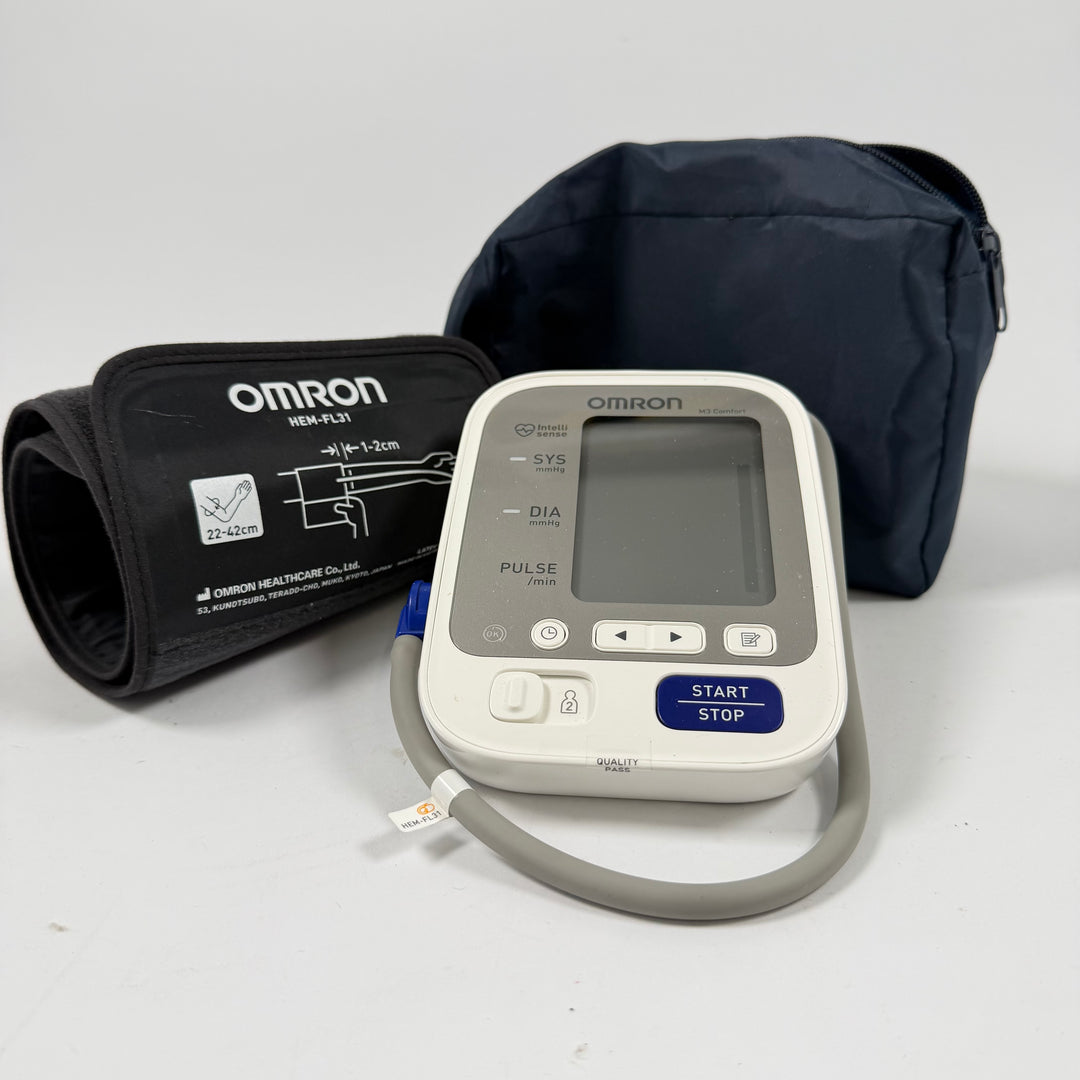 Omron M3 Comfort blodtrycksmätare överarm begagnad