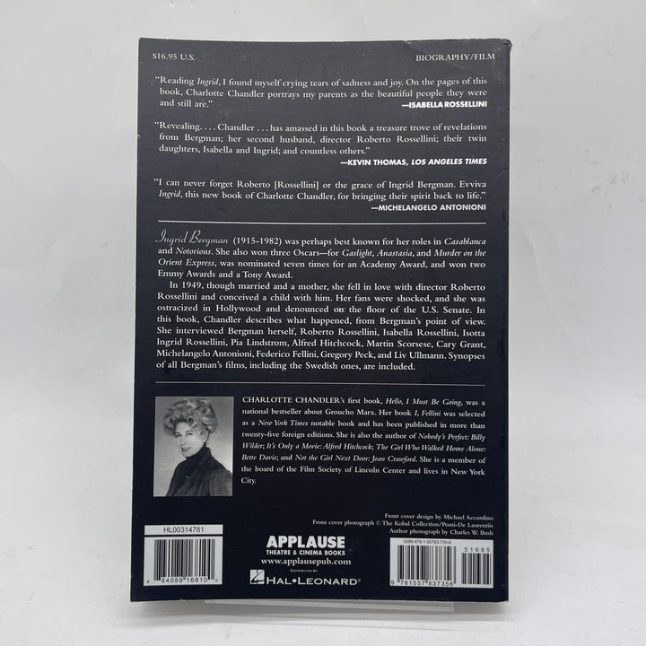 Biografi om Ingrid Bergman av Charlotte Chandler
