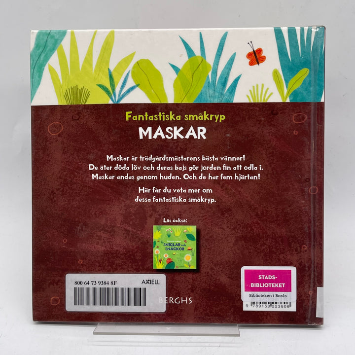 "MASKAR" Illustrerad Bok av Bergs Förlag