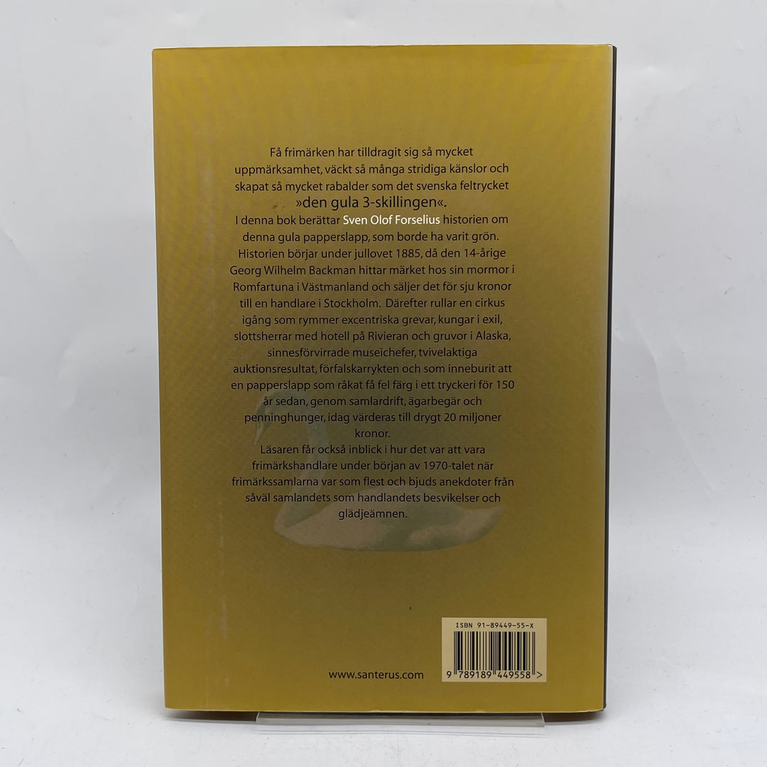 Bok om Sveriges dyraste frimärke