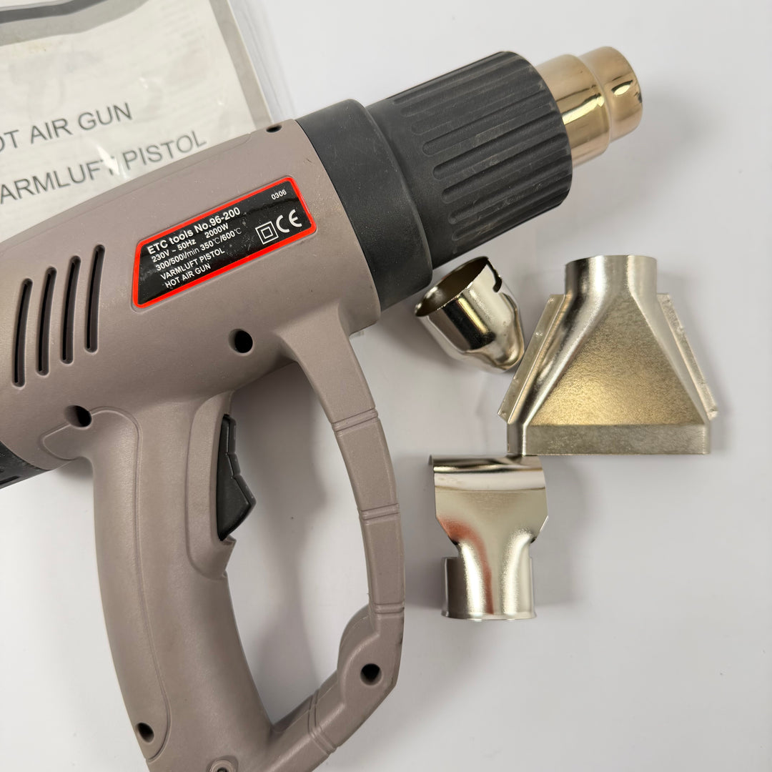 Kraftfull varmluftspistol ETC Tools begagnad