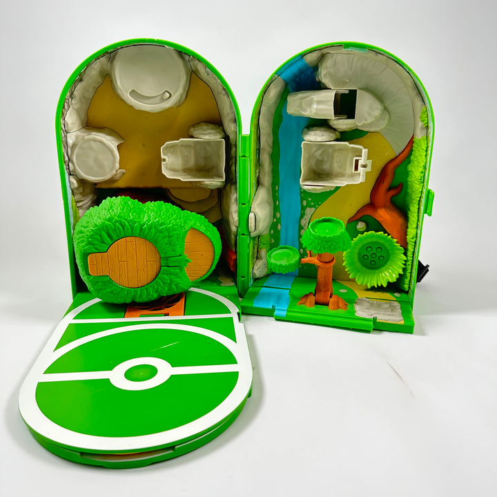 Grönt retro Pokémon lekset portabel väska
