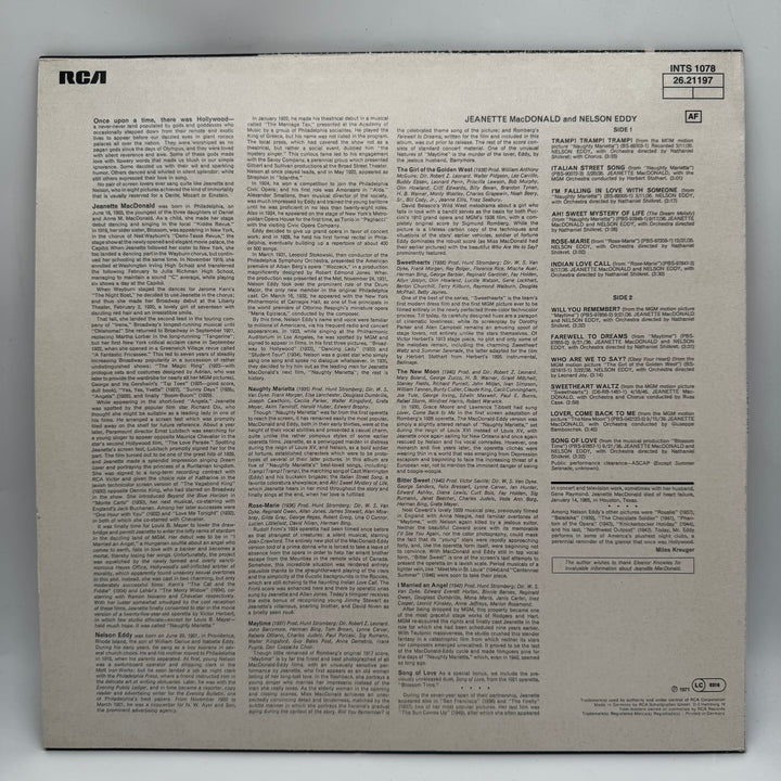 RCA Retro Vinylskiva med Klassiska Duetter