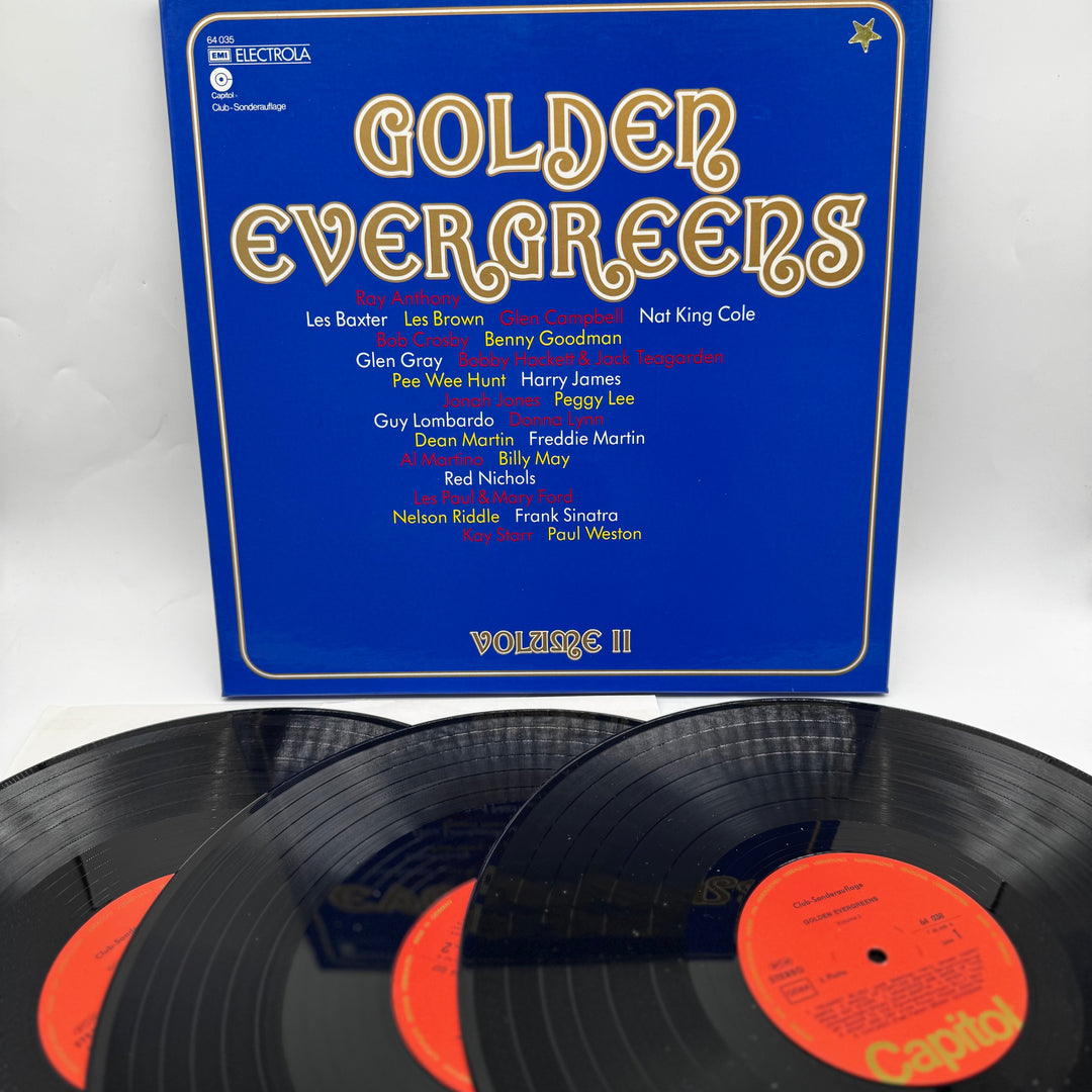 Golden Evergreens Volym II Retro Vinylskiva