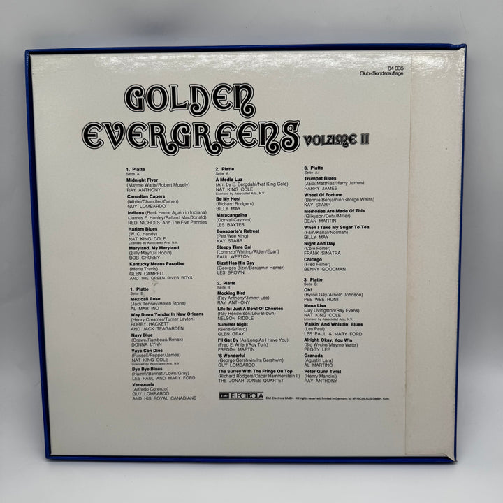 Golden Evergreens Volym II Retro Vinylskiva