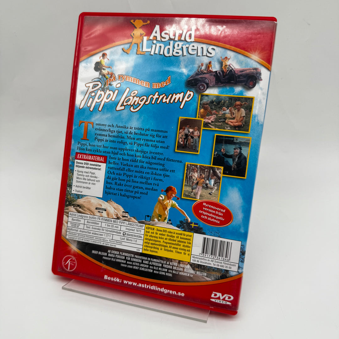 På rymmen med Pippi Långstrump DVD Retro