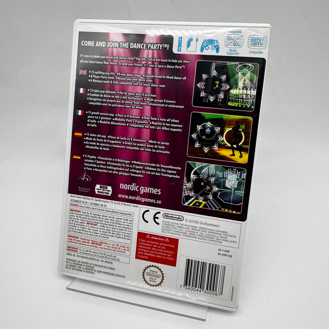 Nintendo Wii Dance Party Pop Hits Begagnad