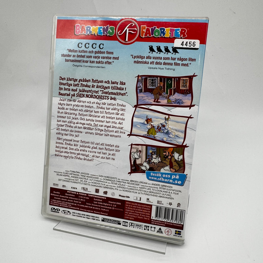 Pettson & Findus Tomtemaskinen DVD Retro