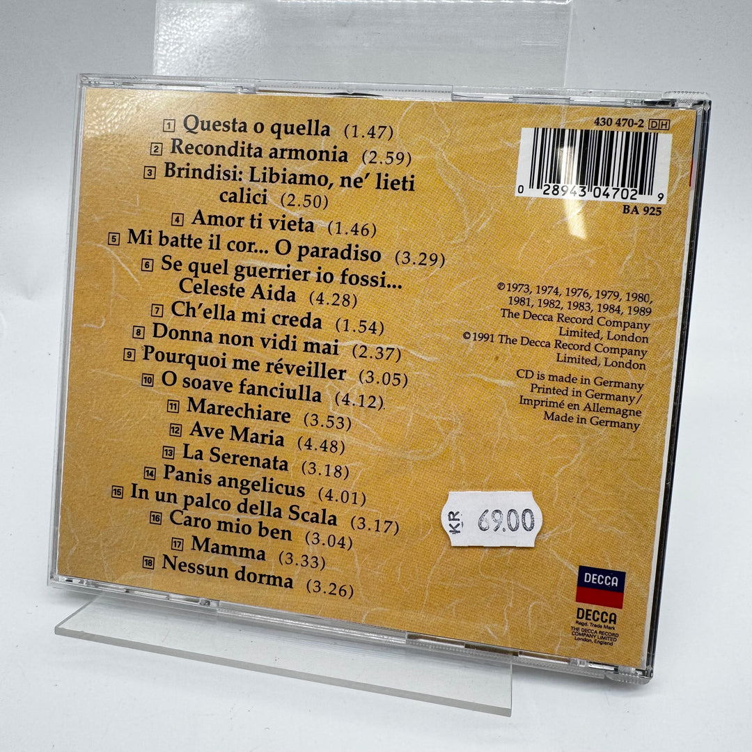 CD-album Essential Pavarotti II Retro 1991