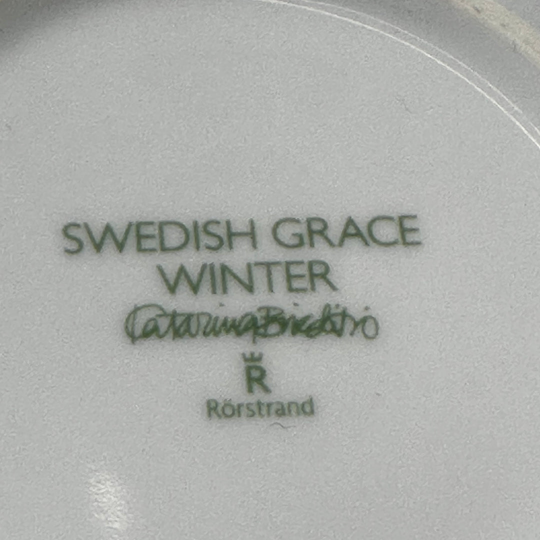 Rörstrand Swedish Grace Winter porslinsskål vintermönster