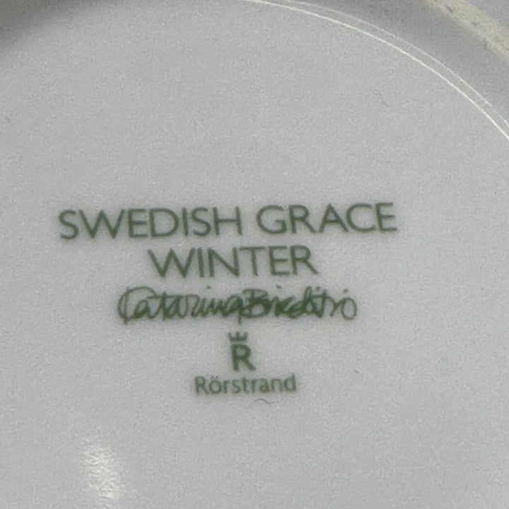Rörstrand Swedish Grace Winter porslinsskål vintermönster